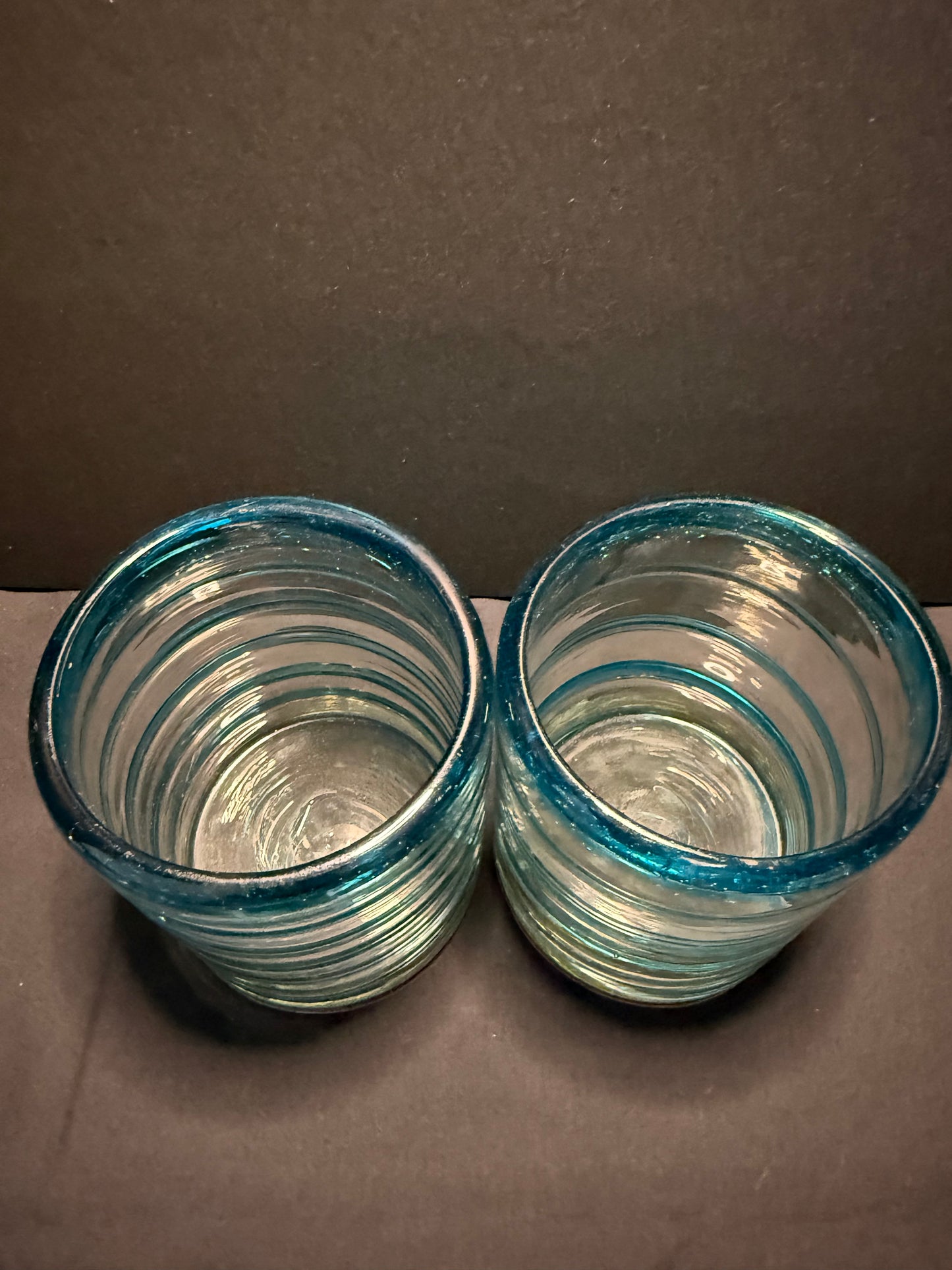 Handblown Mexican Dinking Glasses Set