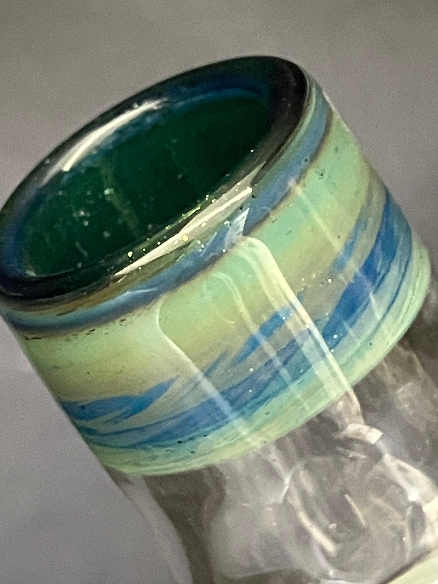 5” Ghost Fumed Heady Mini Bong - by Over__Glass