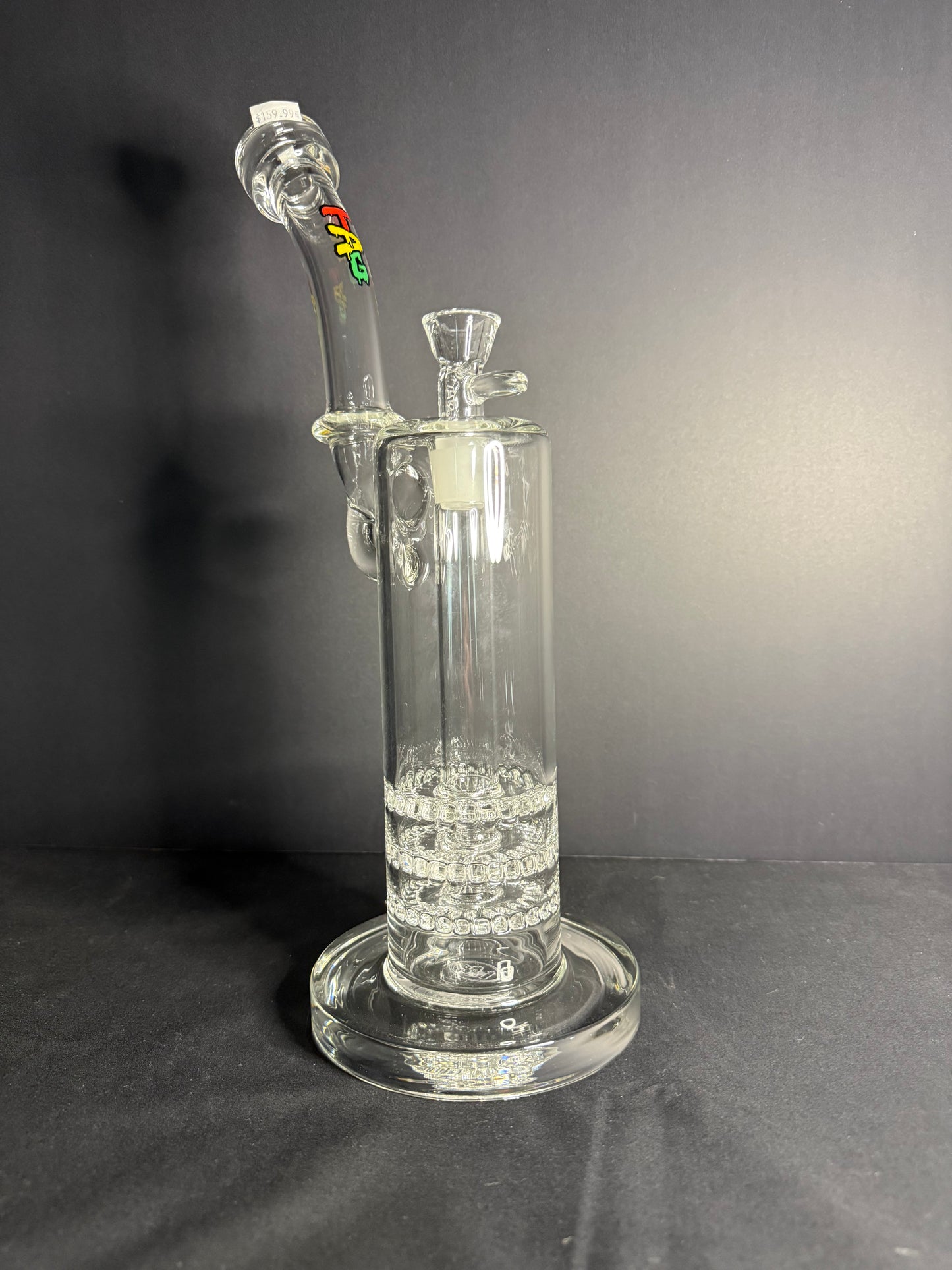 TAG - 14" Triple Ratchet Bubbler 65x5mm