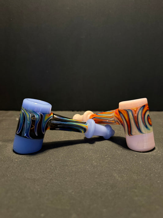 5" WORKED HAMMER BUBBLERS