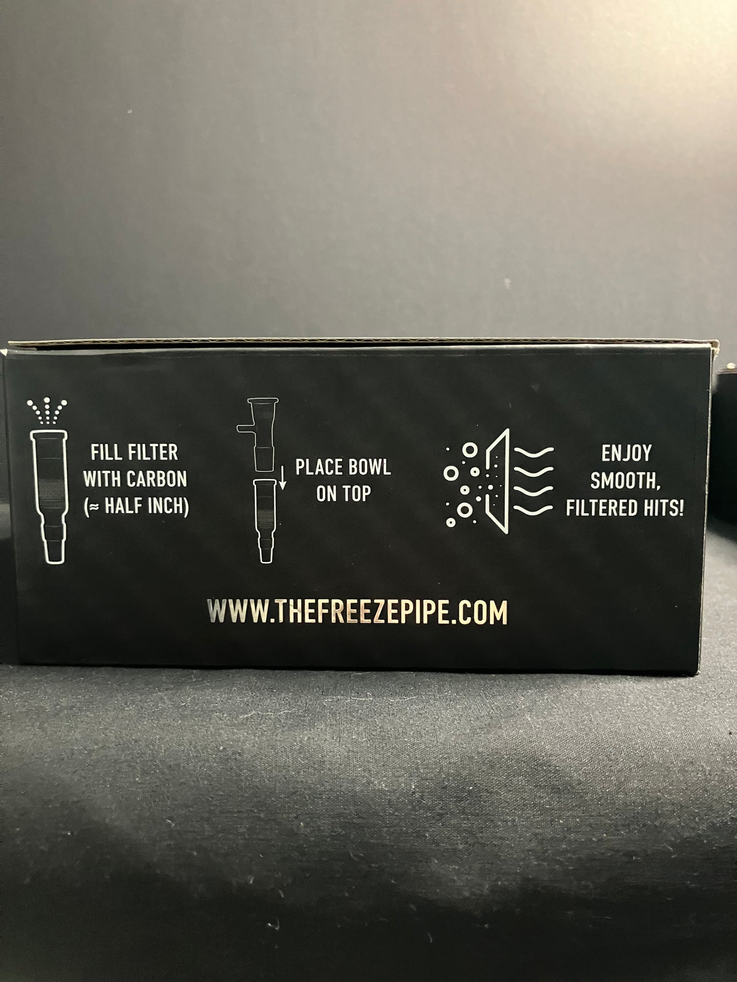 Freeze Pipe - Carbon Filter w/ Refill Bottle