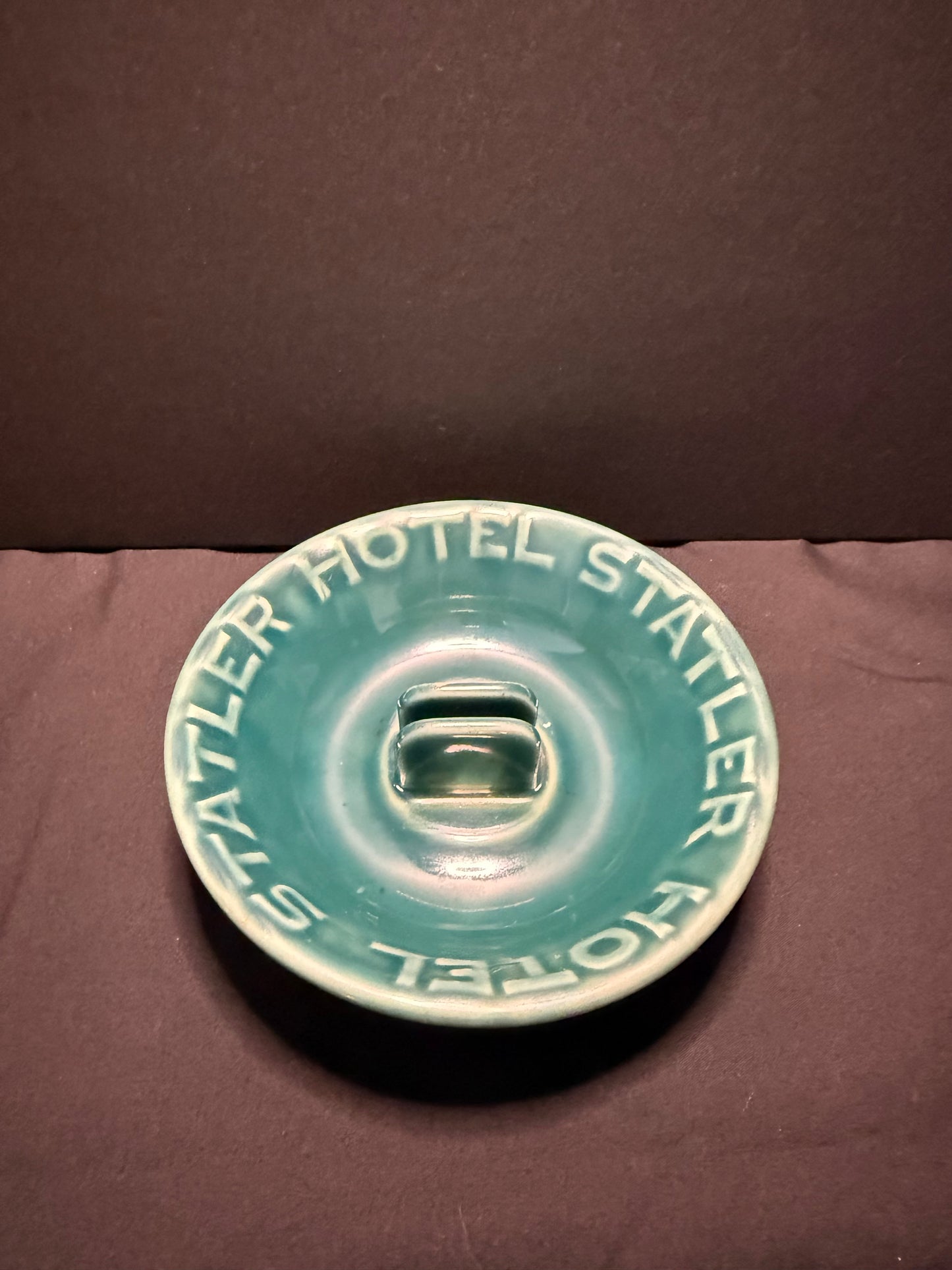 Statler Hotel Vintage Ceramic Ashtray