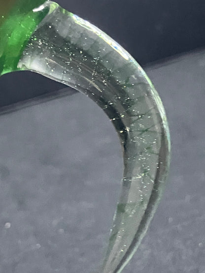 Greek Glass Full Color 18mm 4 Hole Slide