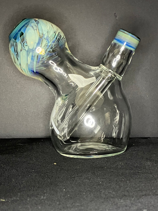 5” Ghost Fumed Heady Mini Bong - by Over__Glass