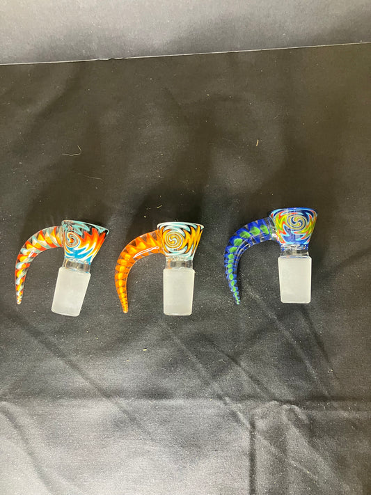 XL Curved Claw Bowl Piece 18mm With Screen
