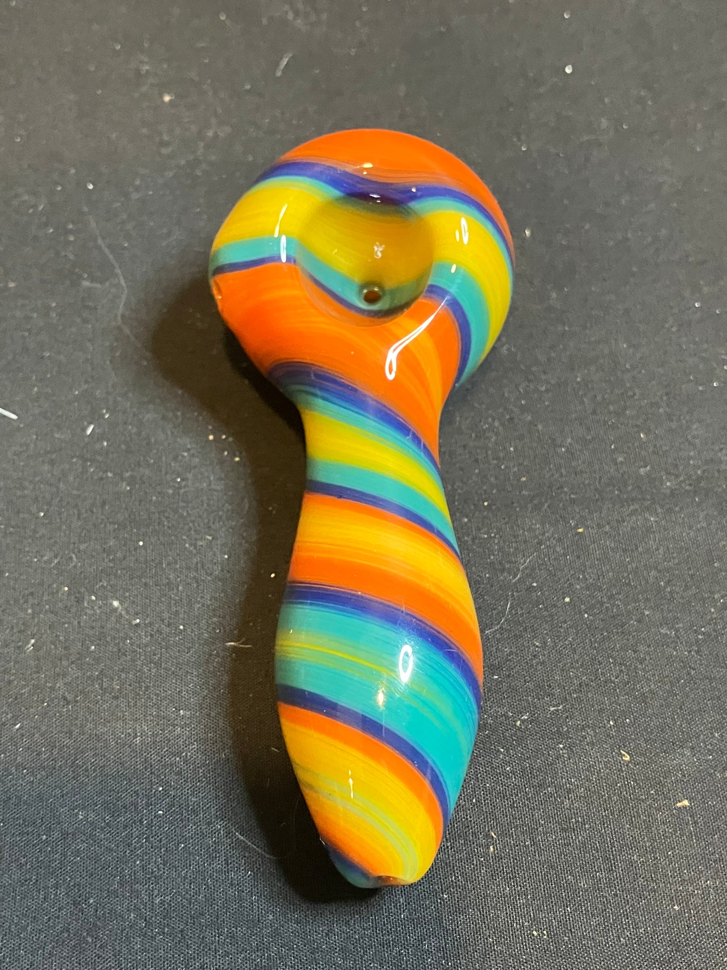 4” Rainbow Swirl Hand Pipe