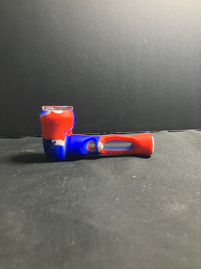 Silicone 4” Hammer Hand Pipe