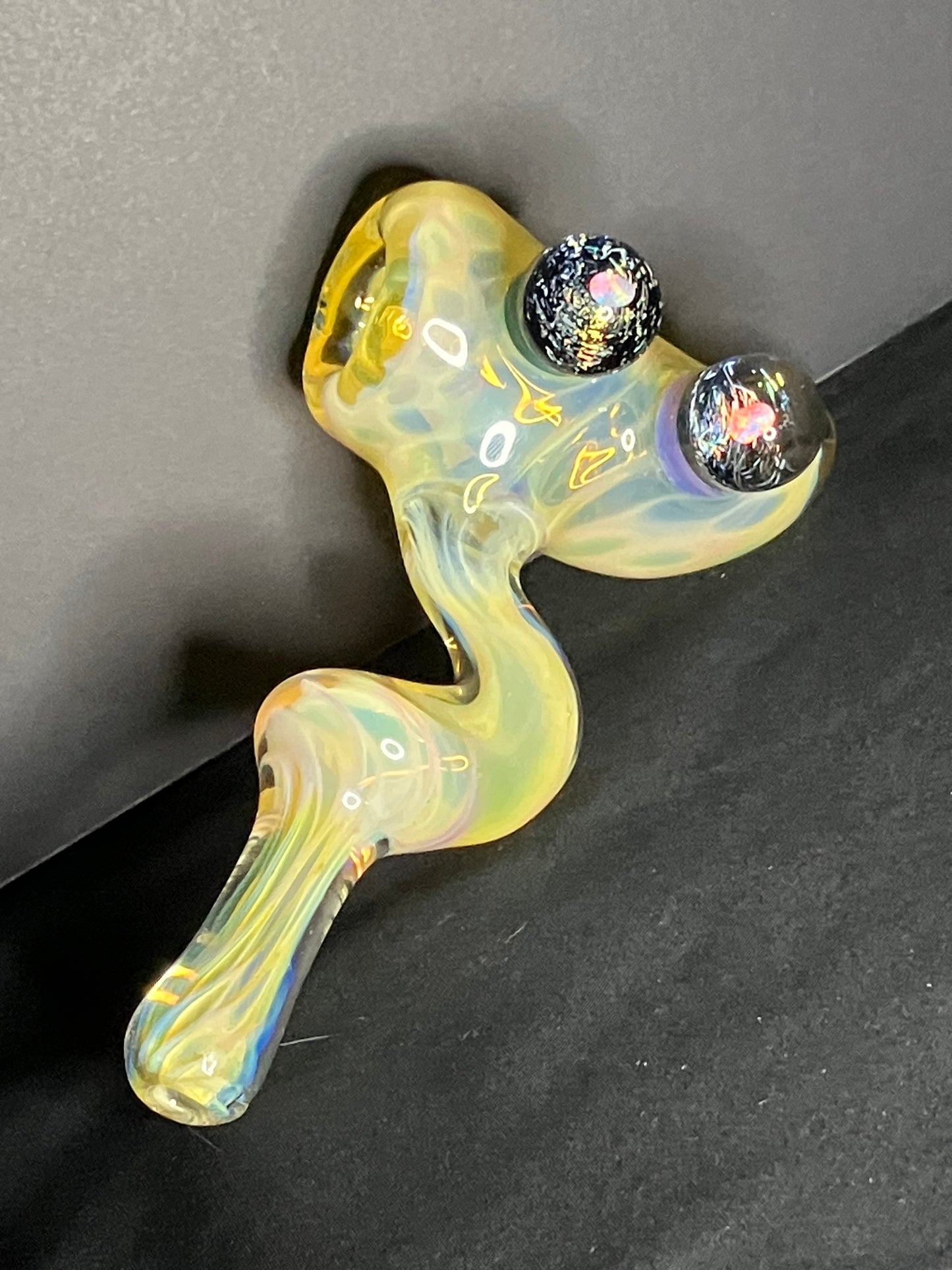 5” Fumed Sherlock W/ Opals