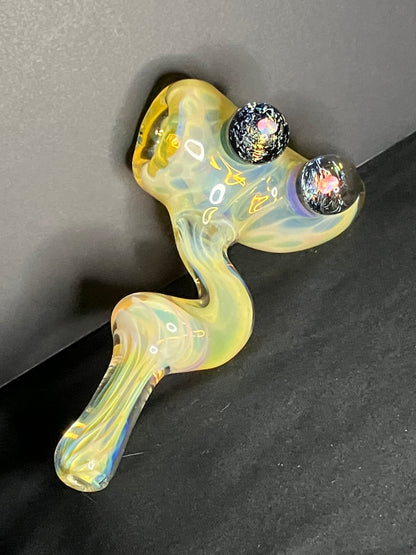 5” Fumed Sherlock W/ Opals