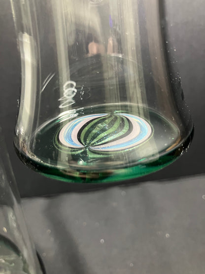 2K Glass Worked Full Accent Bong Set