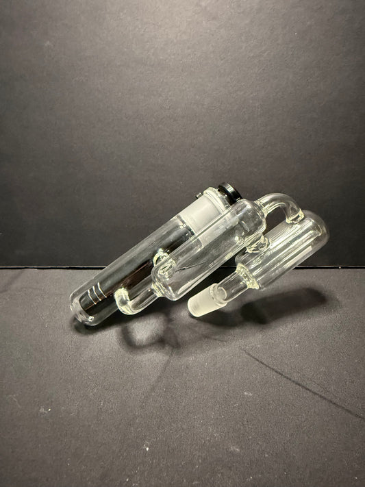 REMOVEABLE DOWNSTEM RECYCLER ASH CATCHER 14MM 45 DEGREES