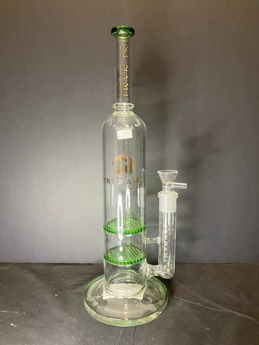 15” Tsunami Double Honeycomb Bong