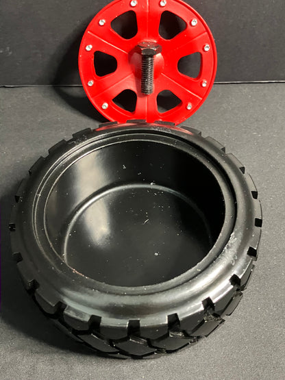 Big Tire Resin Ashtray