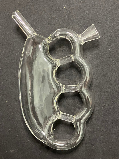 Glass Knuckles Blunt Bubbler