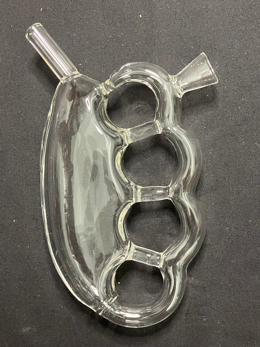 Glass Knuckles Blunt Bubbler