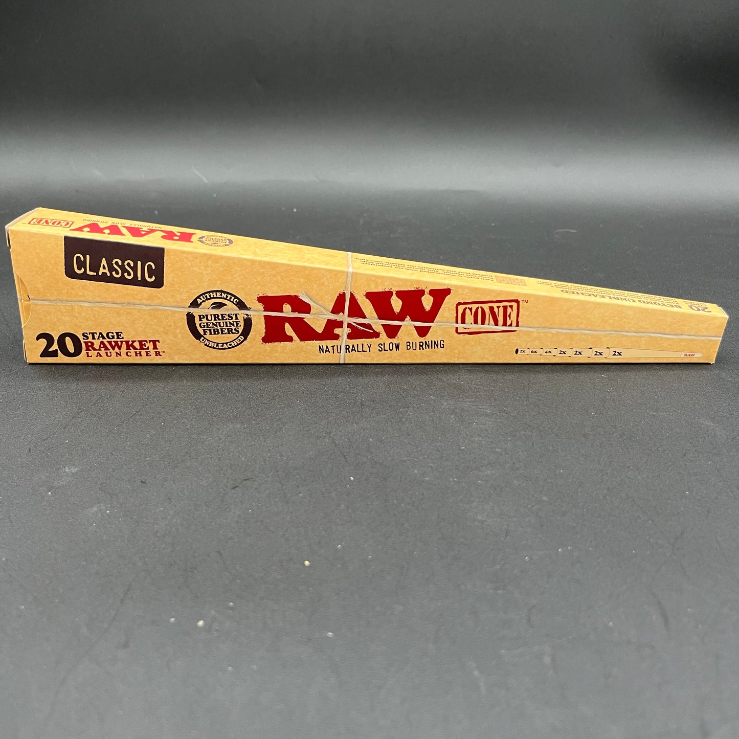 Raw Classic 20 Stage Rawket Launcher - Various Pre-Rolled Cones