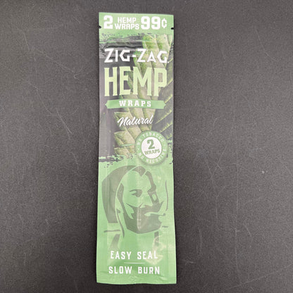 Zig Zag Hemp Wraps - 2pk