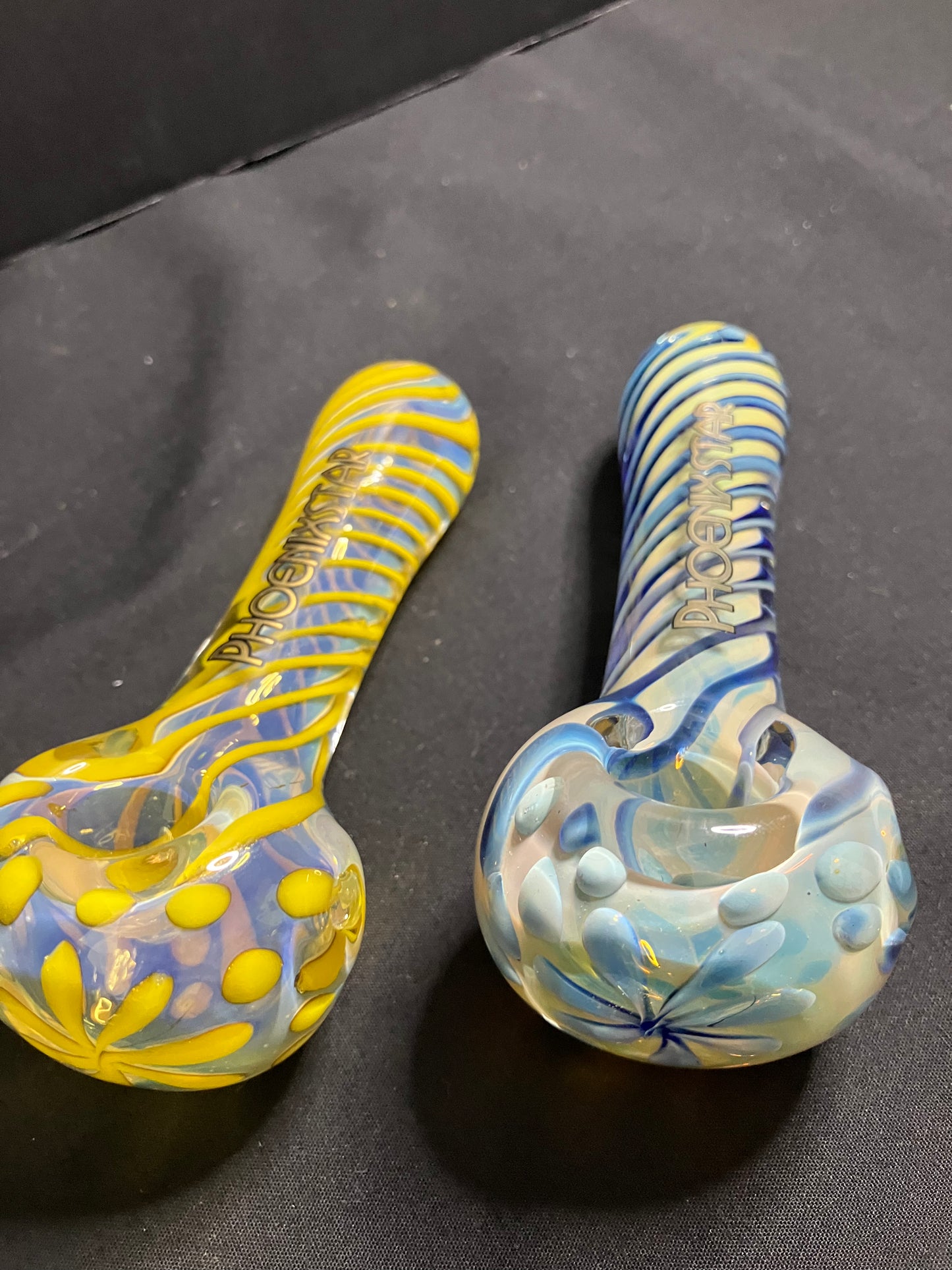 Phoenix Fumed Color Spiral Hand Pipe