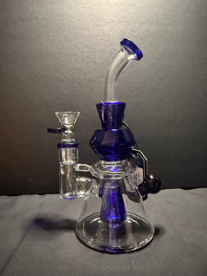 7" Multi Hole Bent Neck Water Pipe