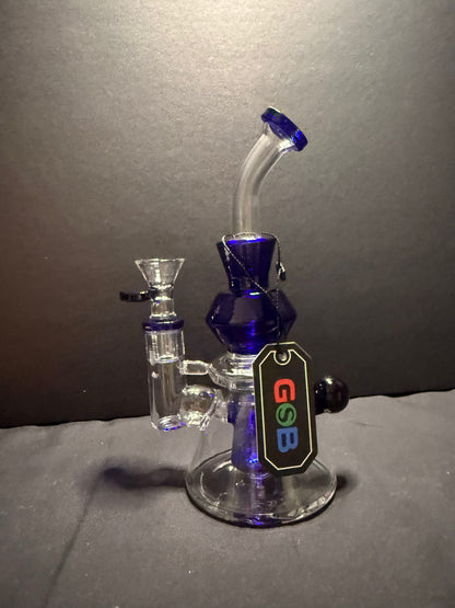 7" Multi Hole Bent Neck Water Pipe