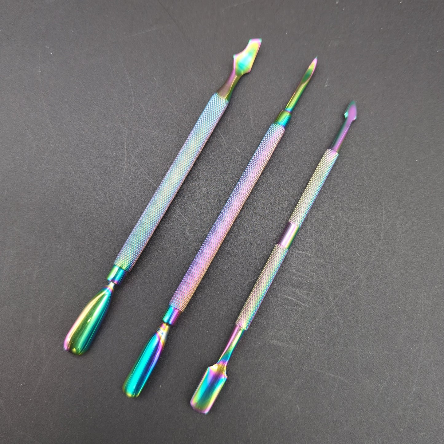 Anodized Metal Dab Tools w/ Assorted Tips