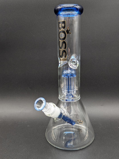 Boss Glass 12" Beaker w/ Tree Perc