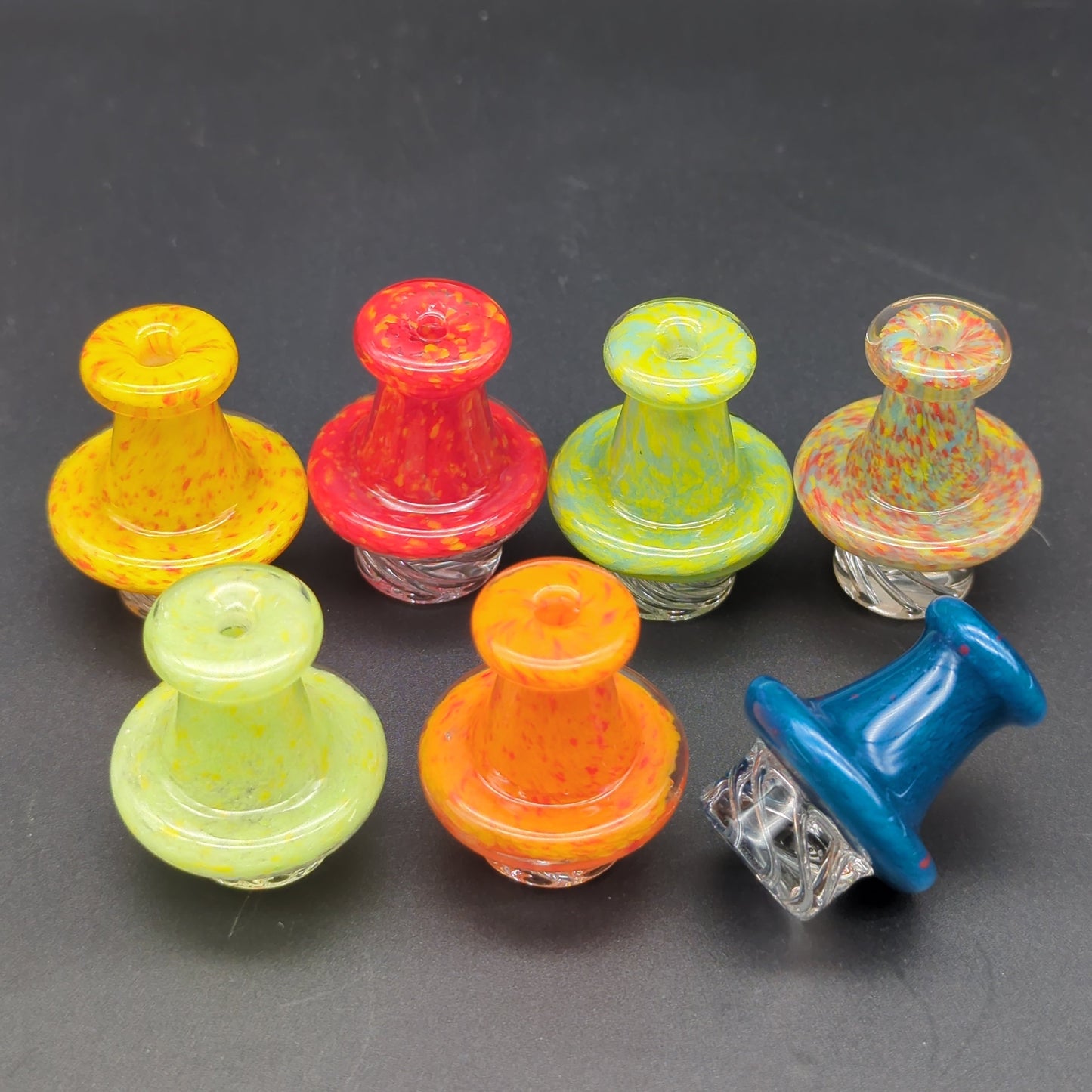 Fritted Matrix Spinner Carb Cap - Avernic Smoke Shop