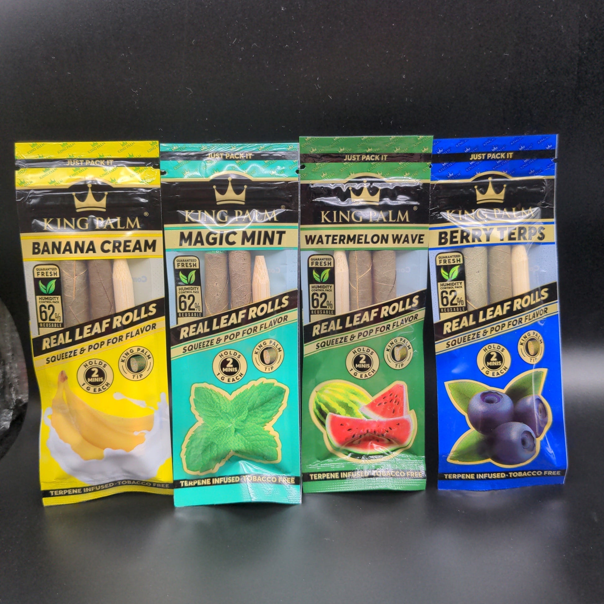 KING PALM - Mini Rolls - Individual Packs - Avernic Smoke Shop