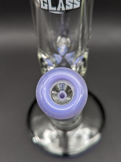 Midnight Glass 12" 9mm Straight Tube Bong