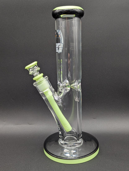 Midnight Glass 12" 9mm Straight Tube Bong