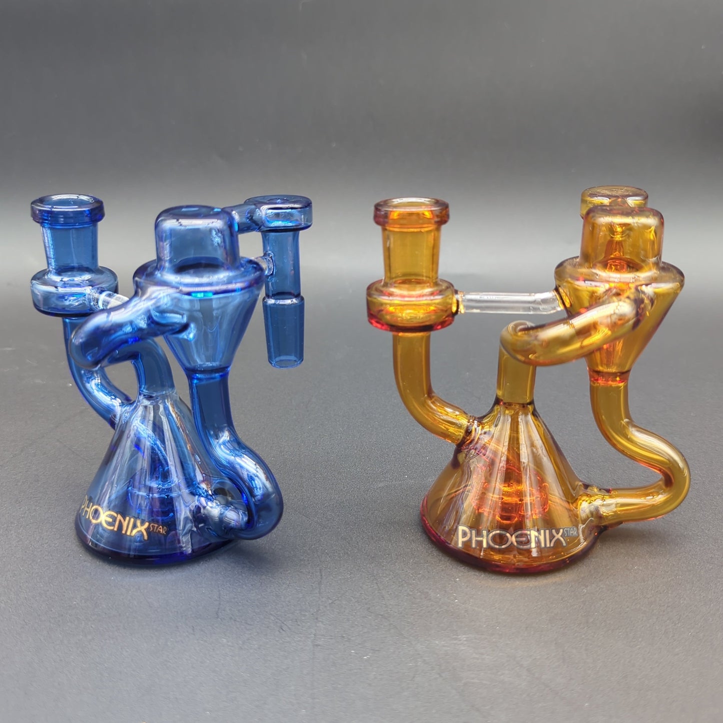 Phoenix Dual Chamber Recycler Ash Catcher 14mm 90 - Avernic Smoke Shop