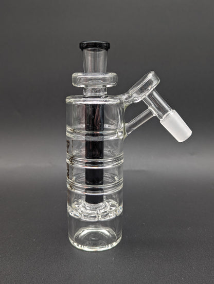 Phoenix Ribbed Ash Catcher with Perc 14mm 45°