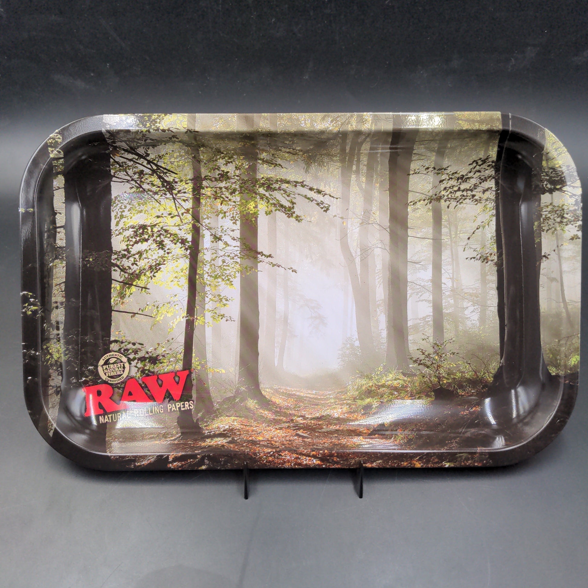 RAW Smokey Forest Medium Rolling Tray - Avernic Smoke Shop