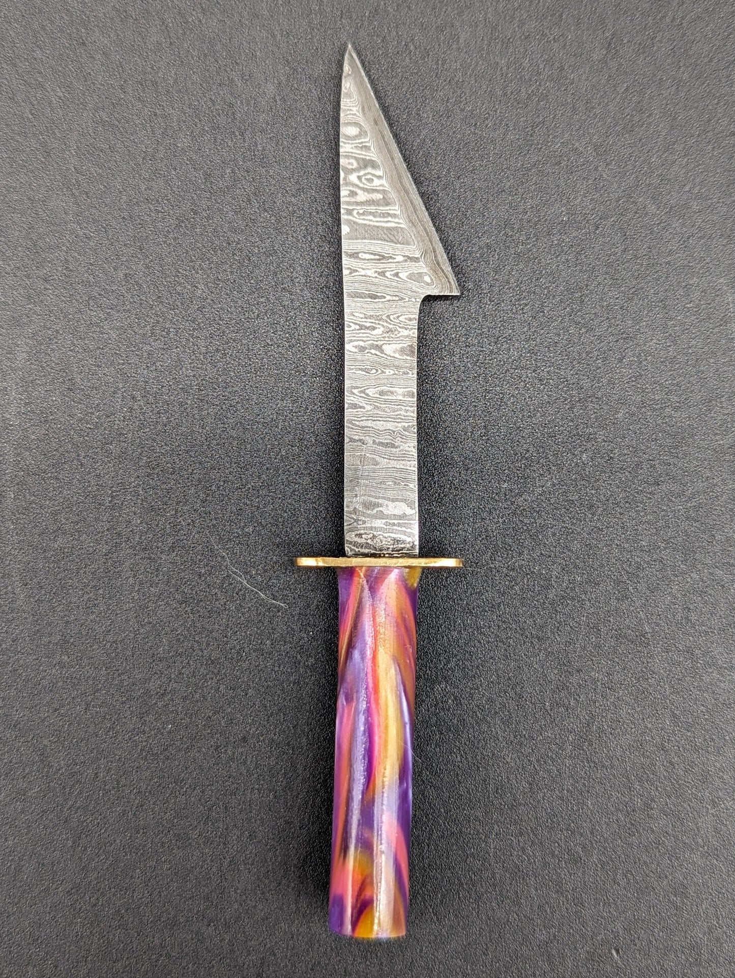 Single Edge Great Swords Damascus Steel Dab Tool