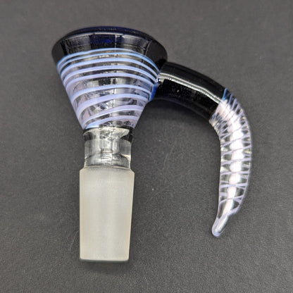 Swirled Glass 14mm Claw Handle Slides