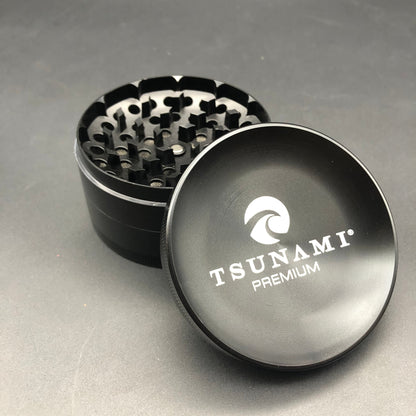 Tsunami Dry Herb Grinder 4 Piece 75mm - Avernic Smoke Shop