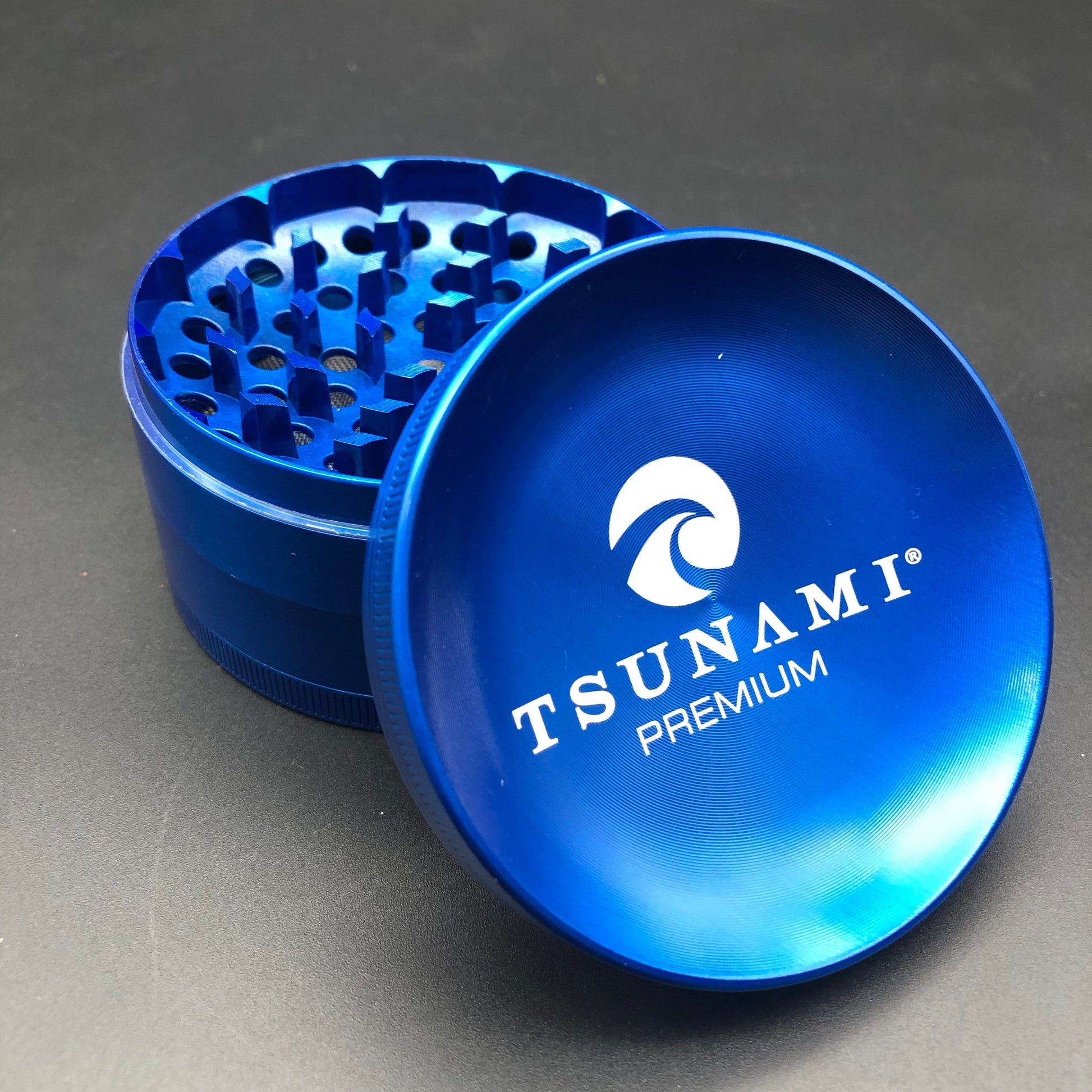 Tsunami Dry Herb Grinder 4 Piece 75mm - Avernic Smoke Shop